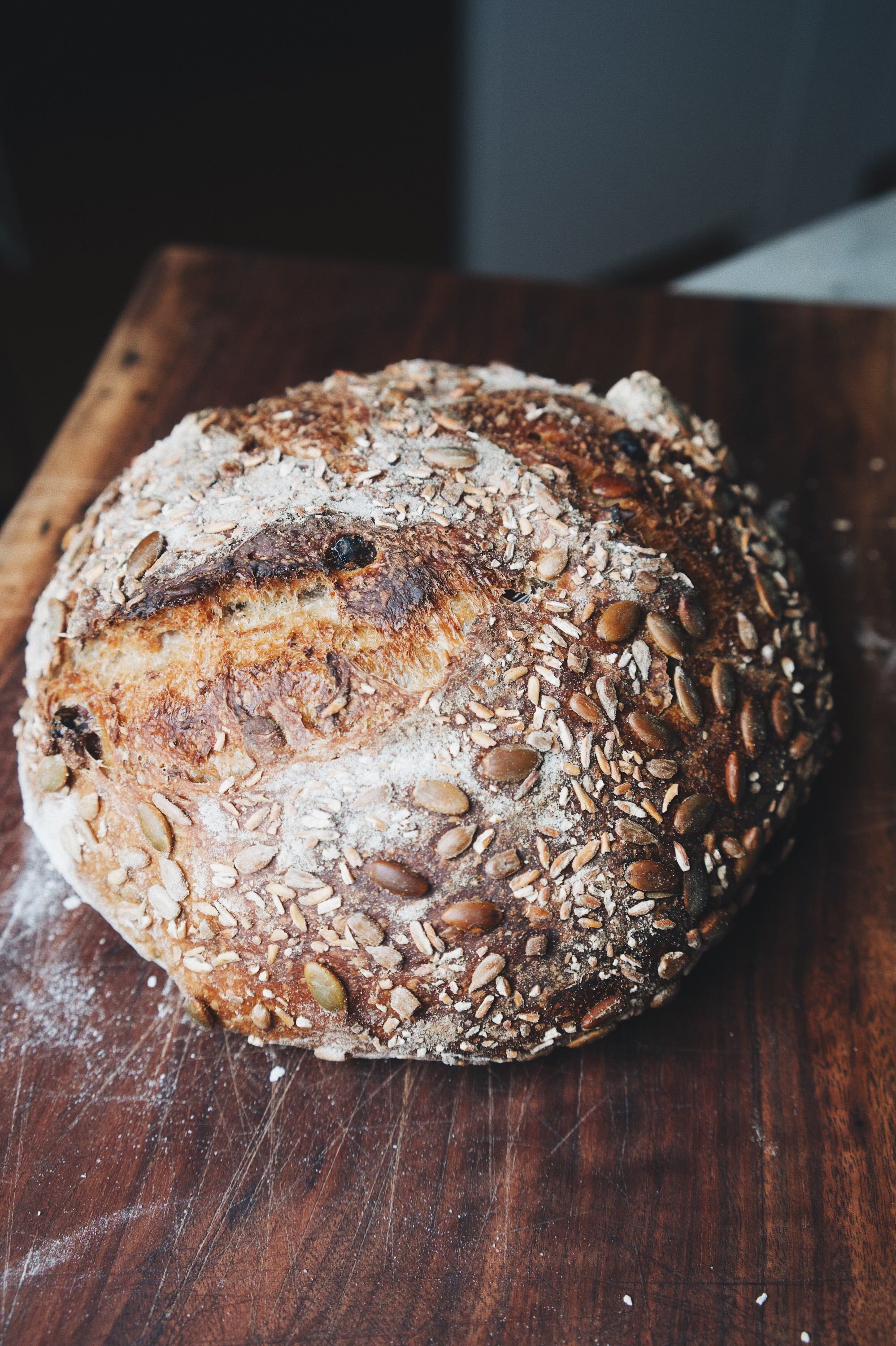 DECEMBER 17 | GRANOLA BREAD ROUND