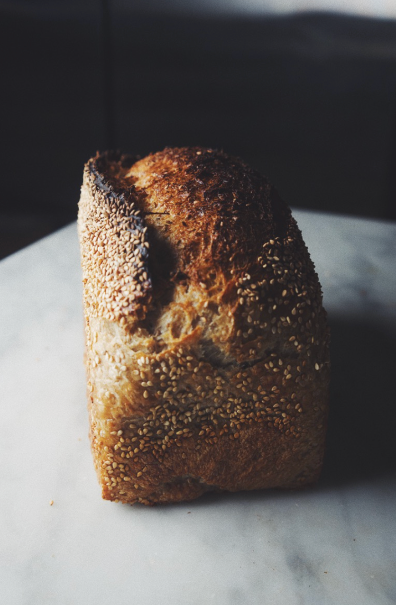 MARCH 27 | SESAME SEMOLINA SOURDOUGH SANDWICH